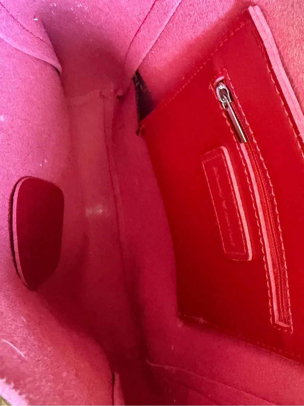 Brandy Melville red backpack purse